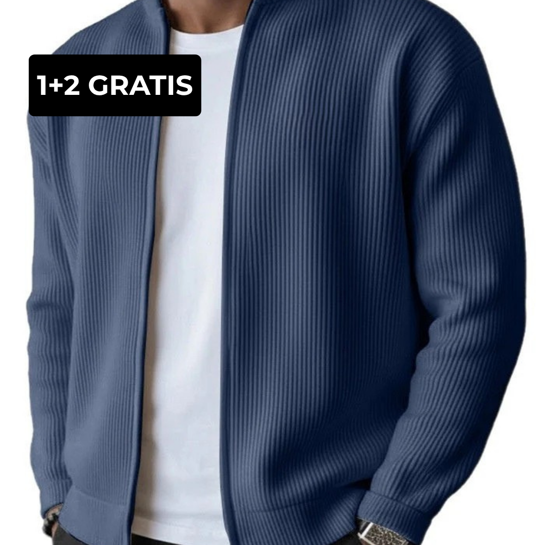 NK | Vest met lange mouwen en ritssluiting (GELEVERD MET LOGO)