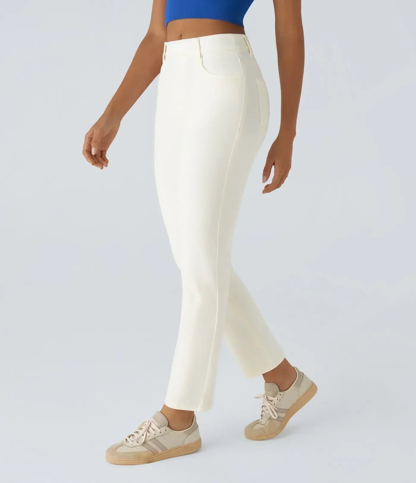 RAFFAELLA | Hoge Taille Ultra Comfortabele Broek met Casual Chic Stijl