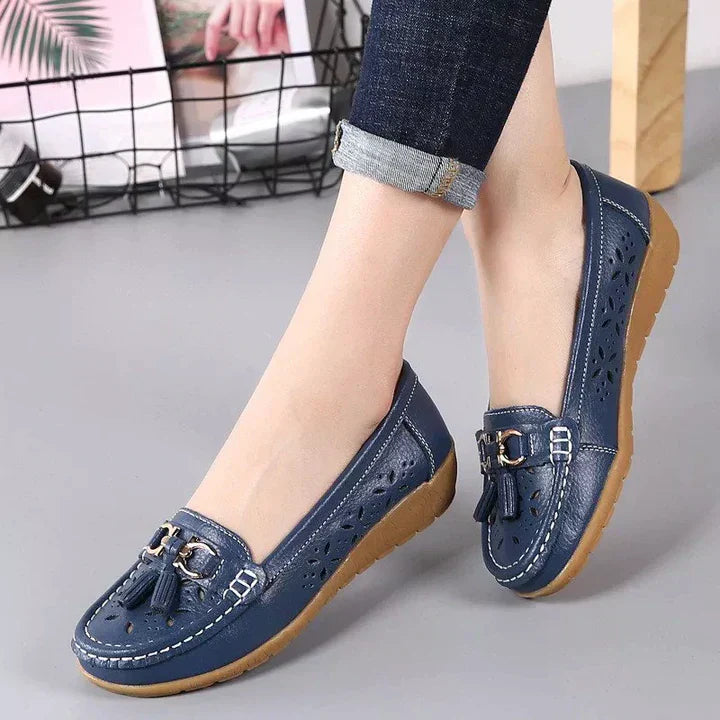 Livia | Elegante en Ademend Mocassins
