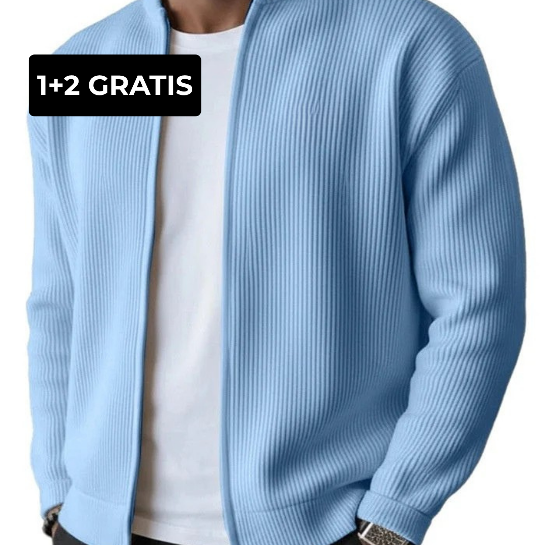 NK | Vest met lange mouwen en ritssluiting (GELEVERD MET LOGO)
