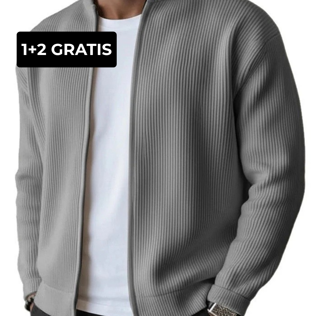 NK | Vest met lange mouwen en ritssluiting (GELEVERD MET LOGO)