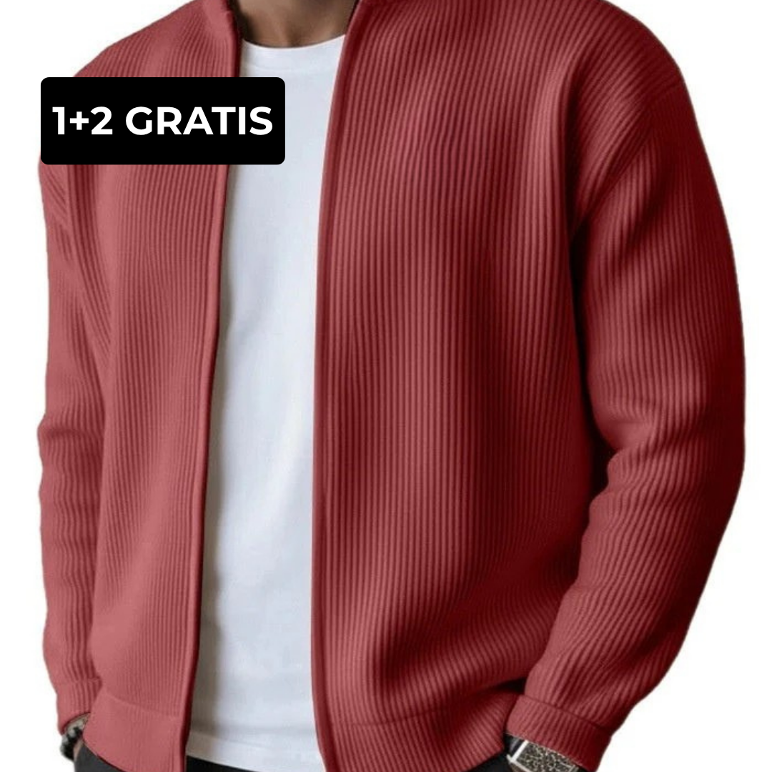 NK | Vest met lange mouwen en ritssluiting (GELEVERD MET LOGO)