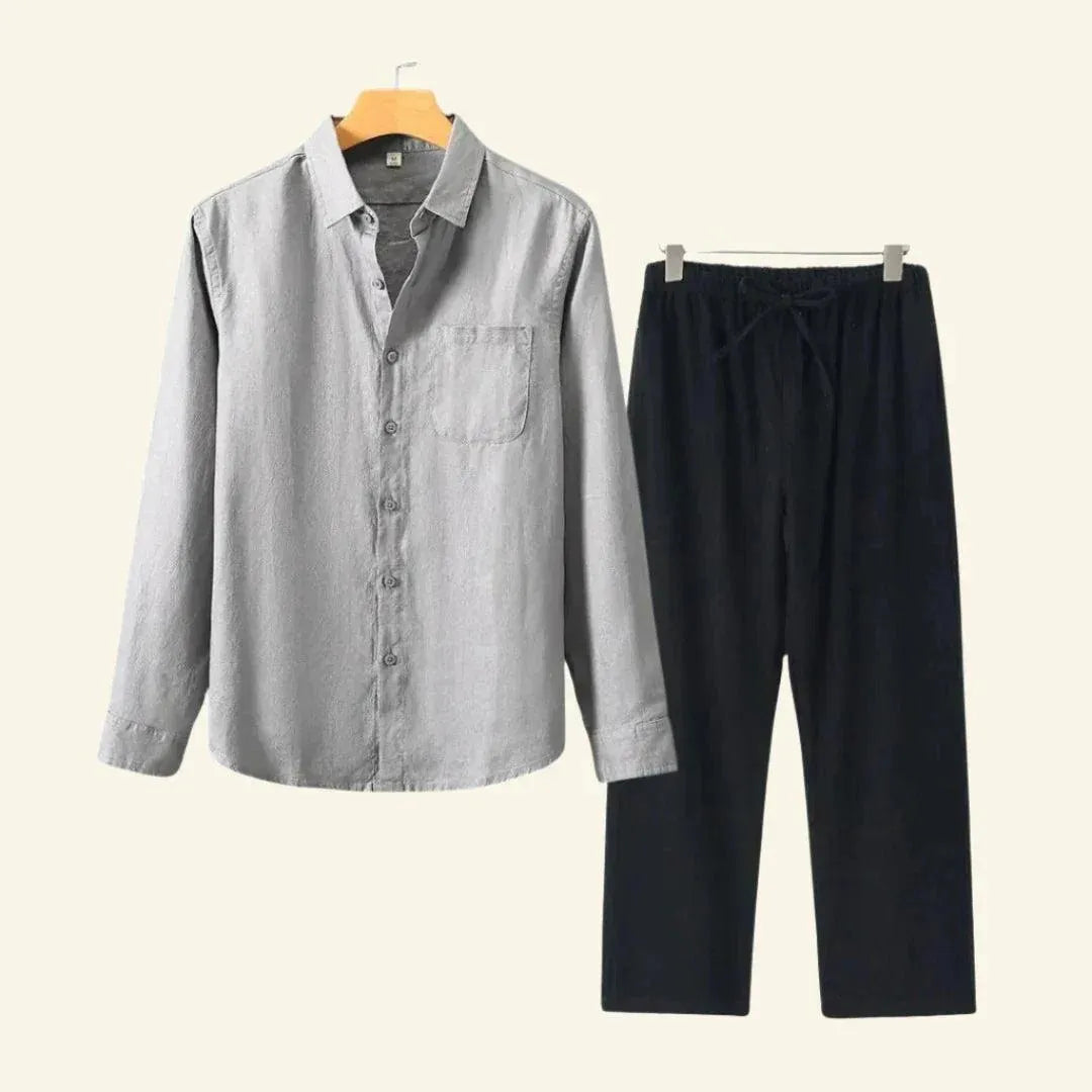Davy | Heren set - Broek - Blouse
