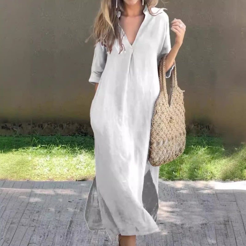 ELENA | Lichte en Elegante Zomerjurk