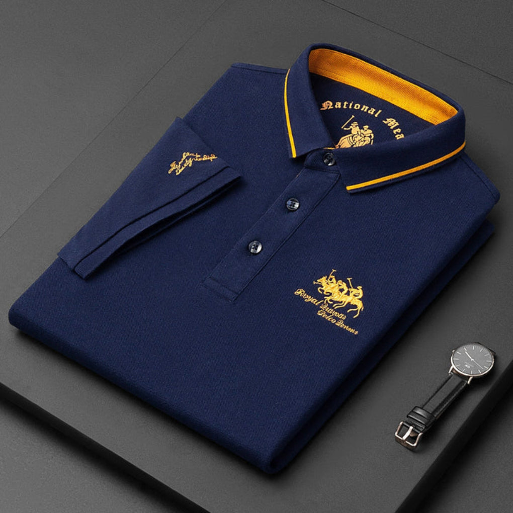 Comfortabel poloshirt met knoopjes voor heren