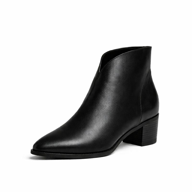 Viela® ⏐Orthopedische Leren Enkellaarsjes Premium Editie