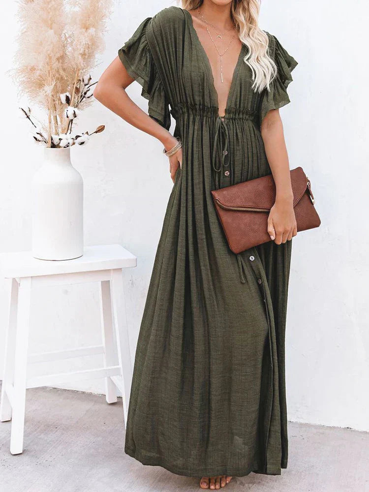Boho casual jurk