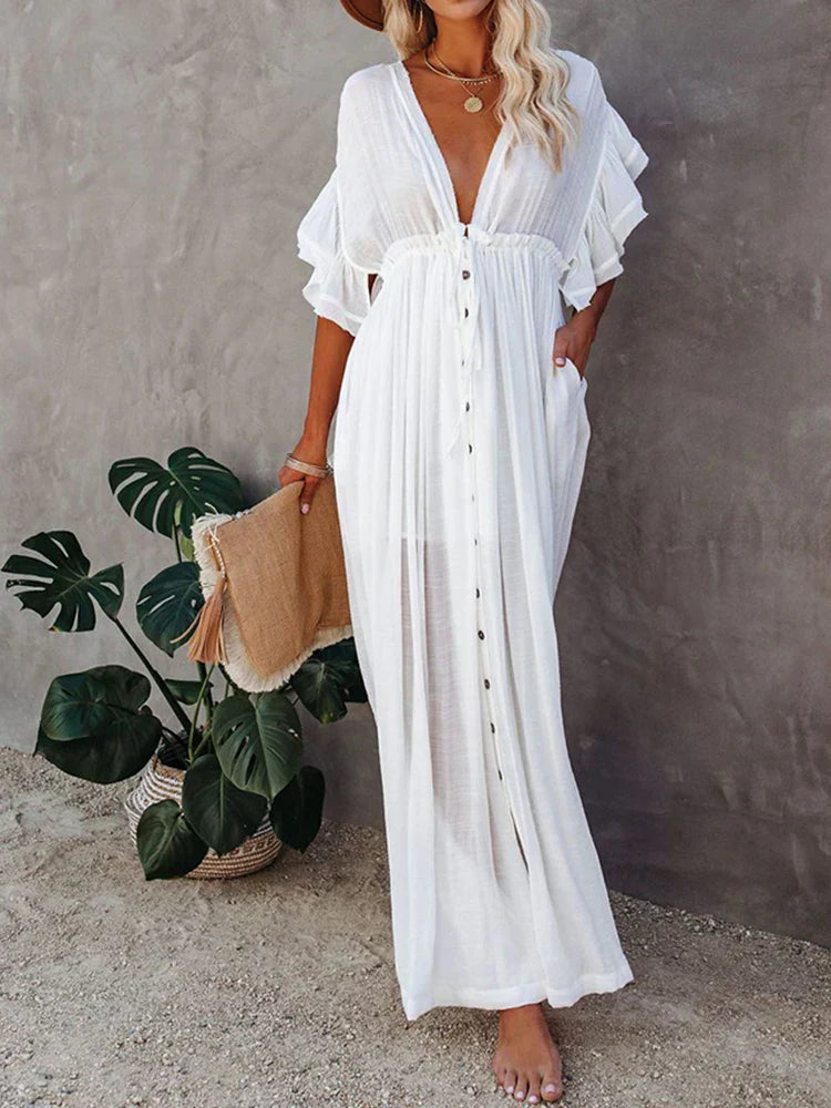 Boho casual jurk