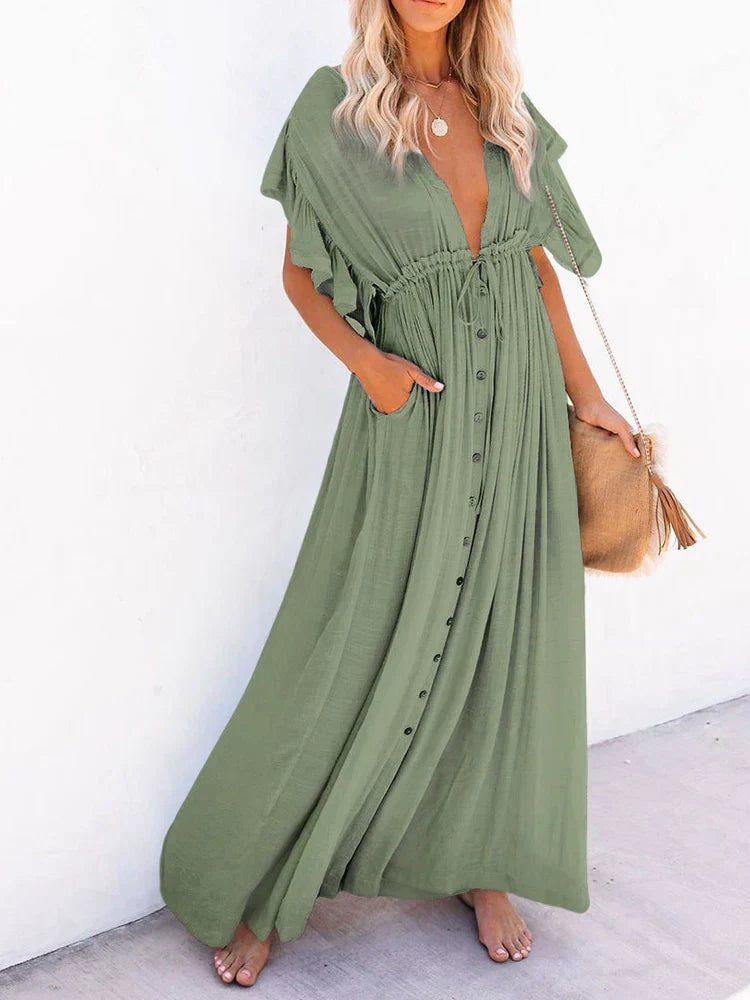 Boho casual jurk