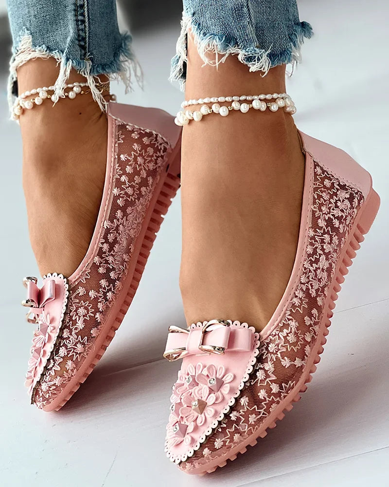 RAFFAELLA | Elegante Orthopedische Ballerina's met Pijnverlichtende Ondersteuning en Romantisch Design voor Elke Dag