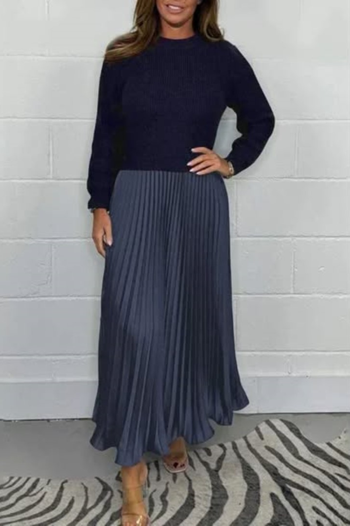 Merel | Maxi Jurk Vrouwelijk Comfort en Elegante Stijl voor een Verfijnde Daily Look