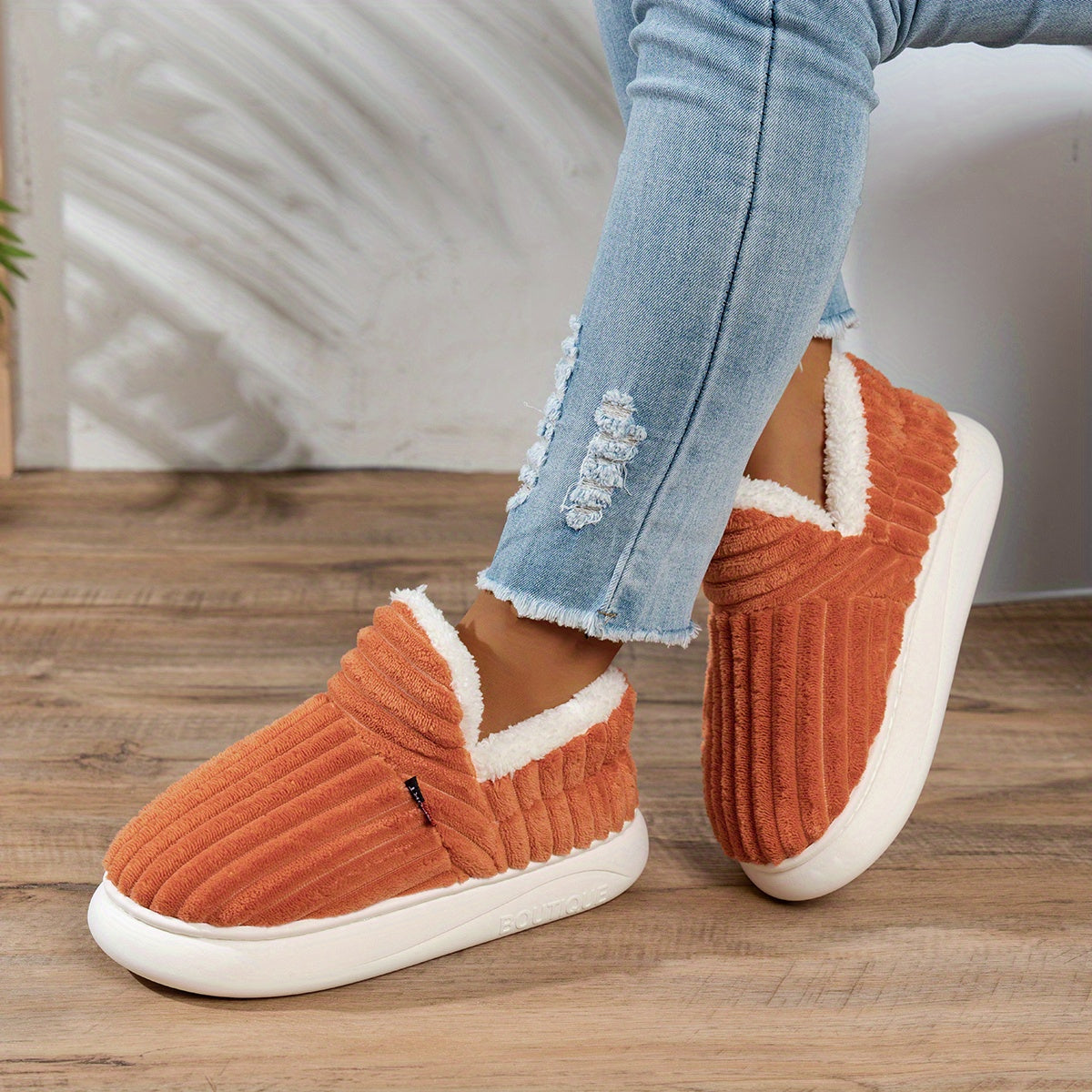 NINA | Warme Huisschoenen voor Direct Comfort en Ontspannen Gezelligheid