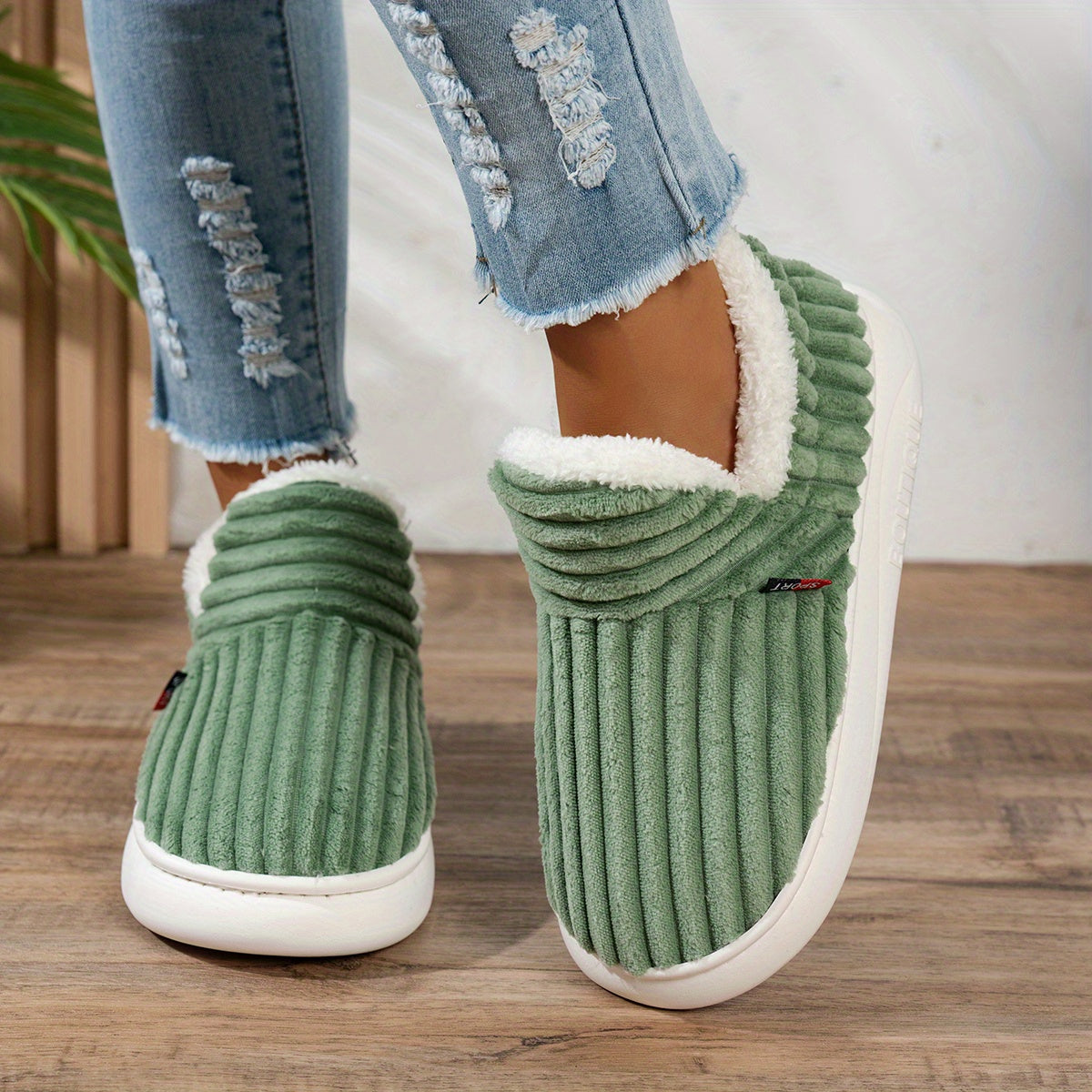 NINA | Warme Huisschoenen voor Direct Comfort en Ontspannen Gezelligheid