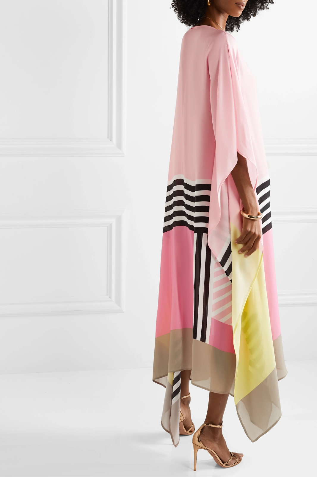 Aurora | Boho Chic Caftan met Grafische Print