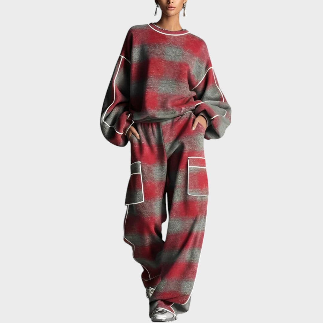 ESMÉE™ | Jersey- en Broekset met ultiem comfort en flatterende look voor dagelijks en reizen