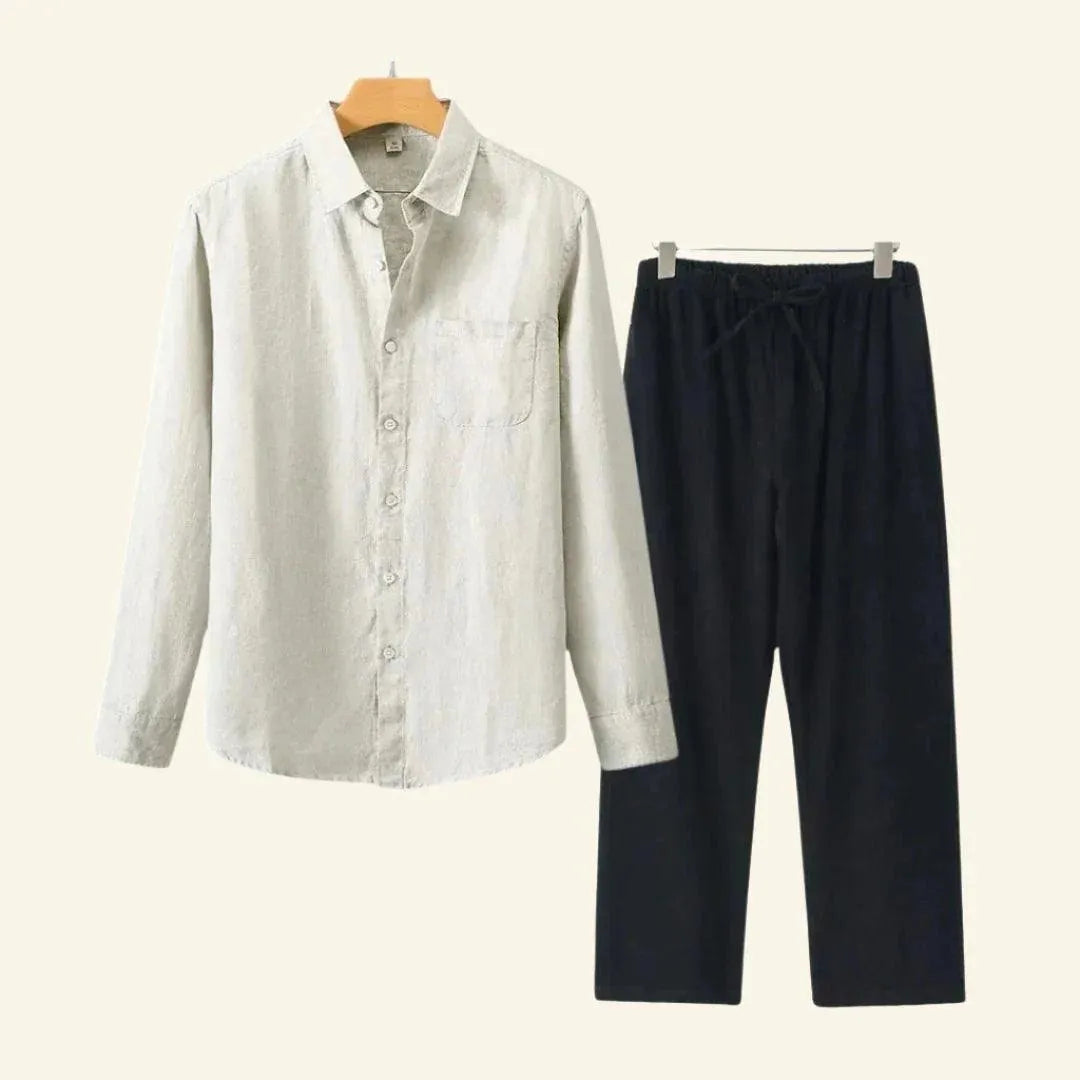 Davy | Heren set - Broek - Blouse