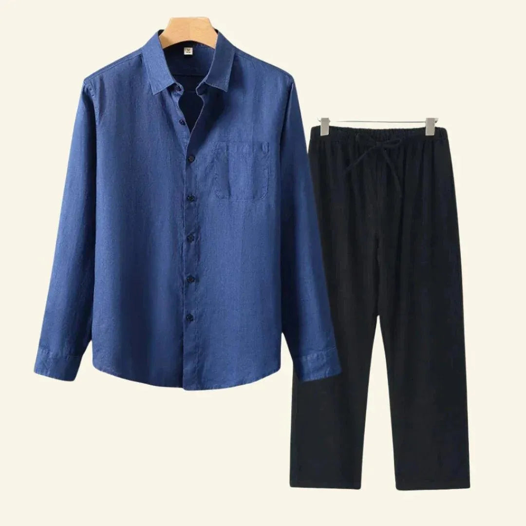 Davy | Heren set - Broek - Blouse