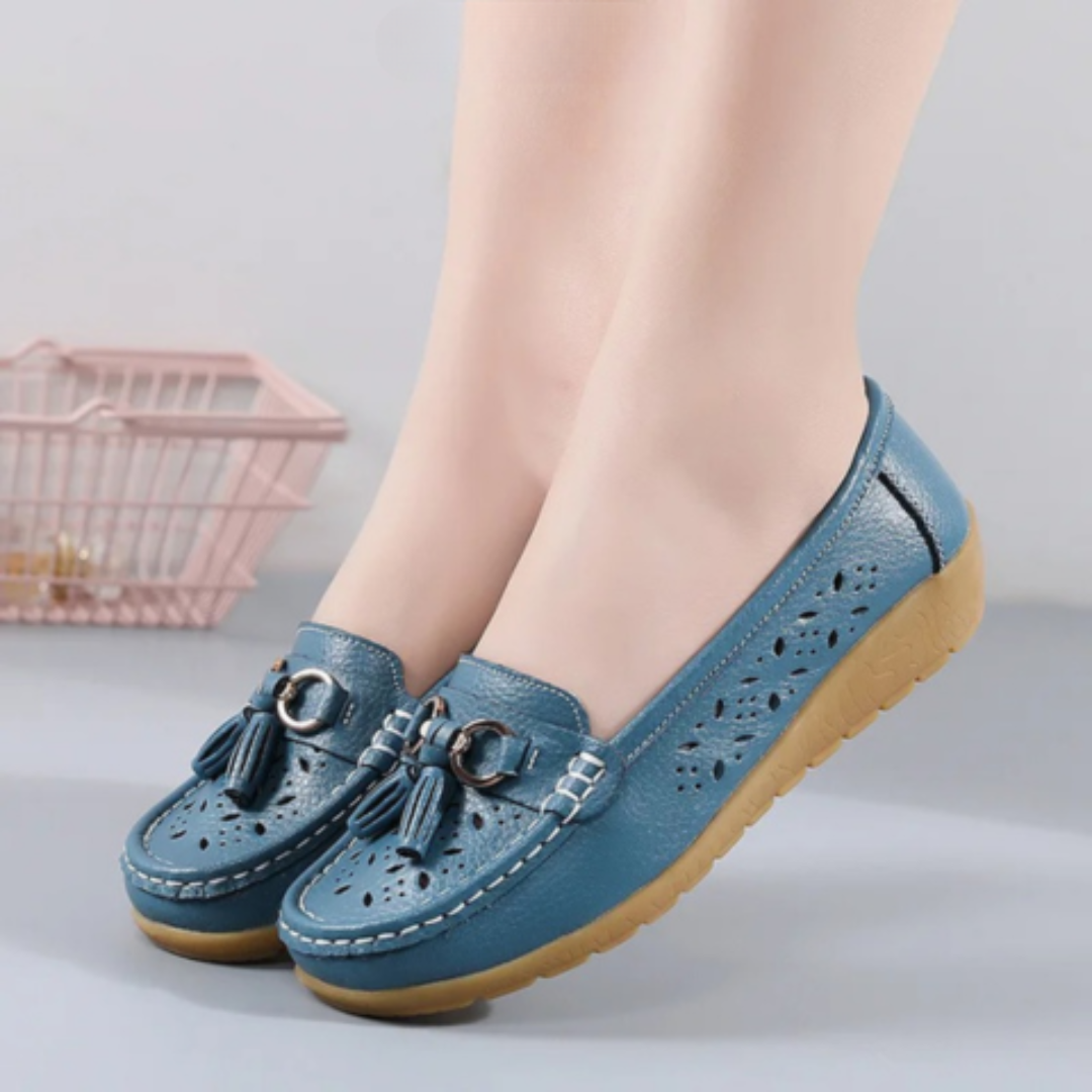 Livia | Elegante en Ademend Mocassins