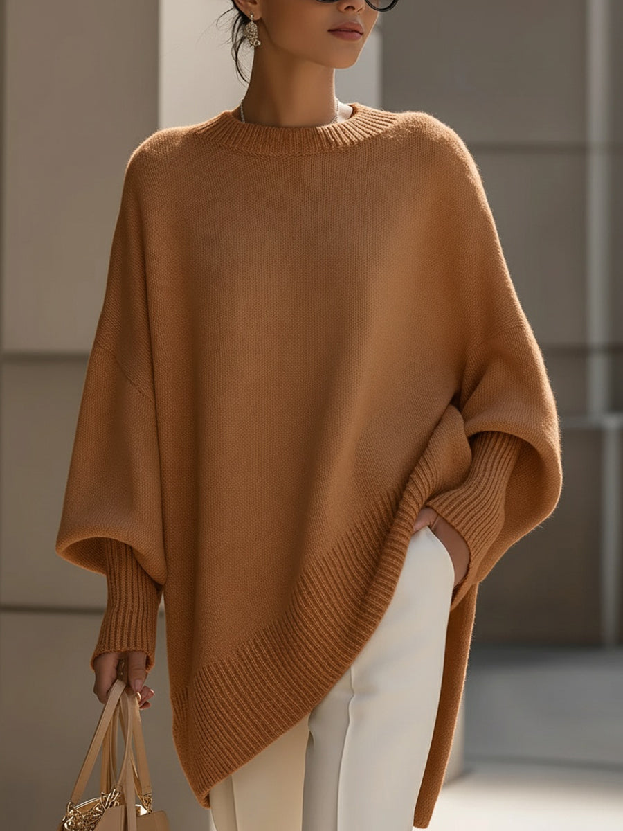 Olivia | Dames Oversized Trui-Stijl Shorts Top