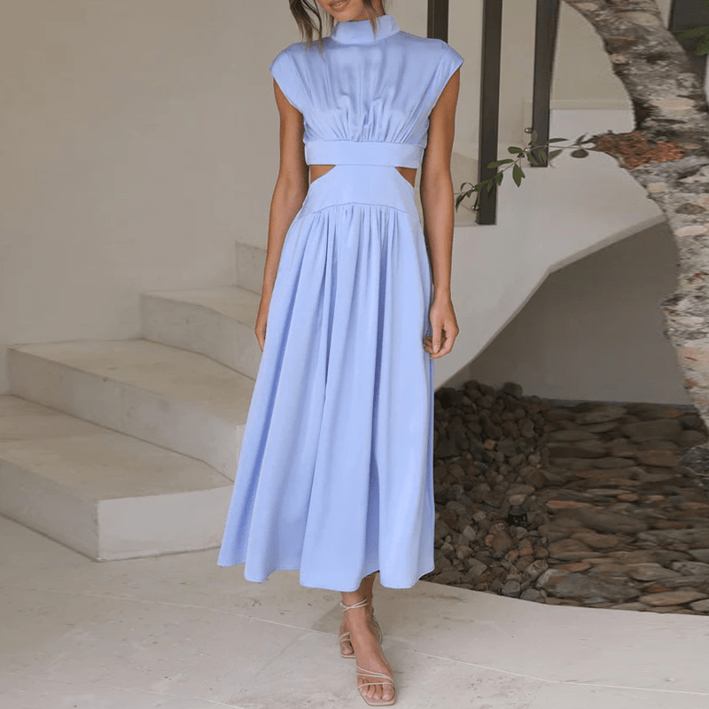 ALMA | Elegante en Vloeiende Lange Jurk voor Elke Gelegenheid