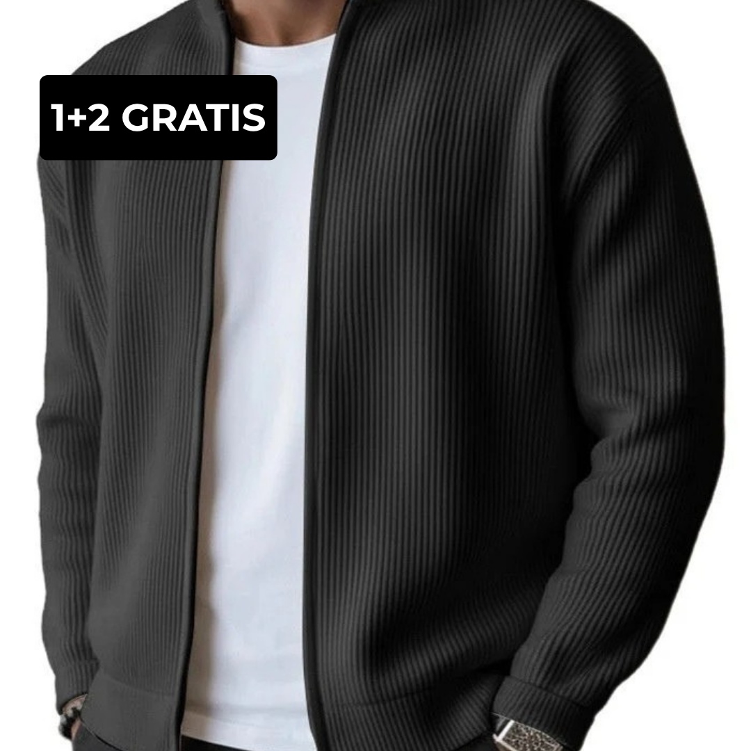 NK | Vest met lange mouwen en ritssluiting (GELEVERD MET LOGO)