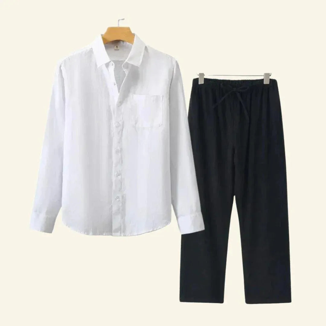 Davy | Heren set - Broek - Blouse