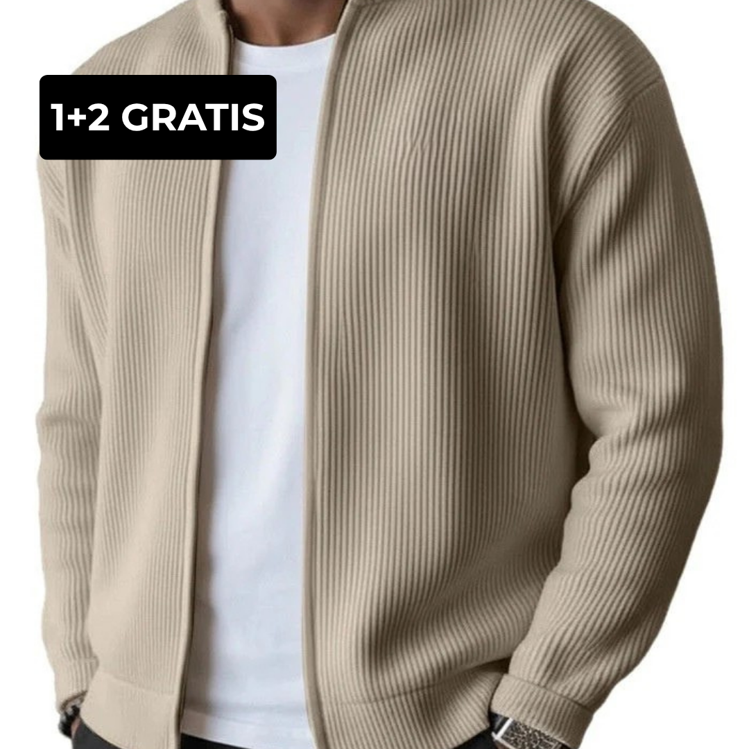 NK | Vest met lange mouwen en ritssluiting (GELEVERD MET LOGO)