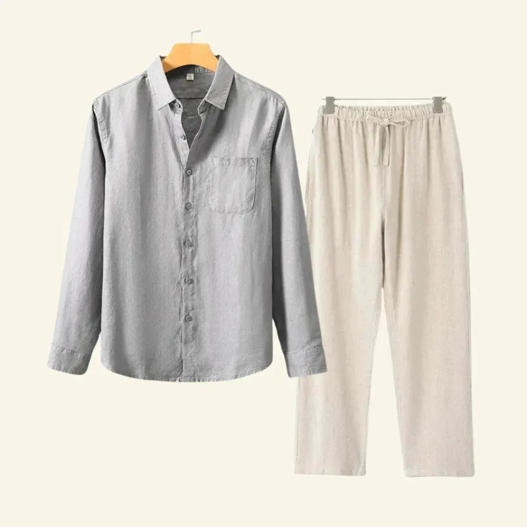 Davy | Heren set - Broek - Blouse