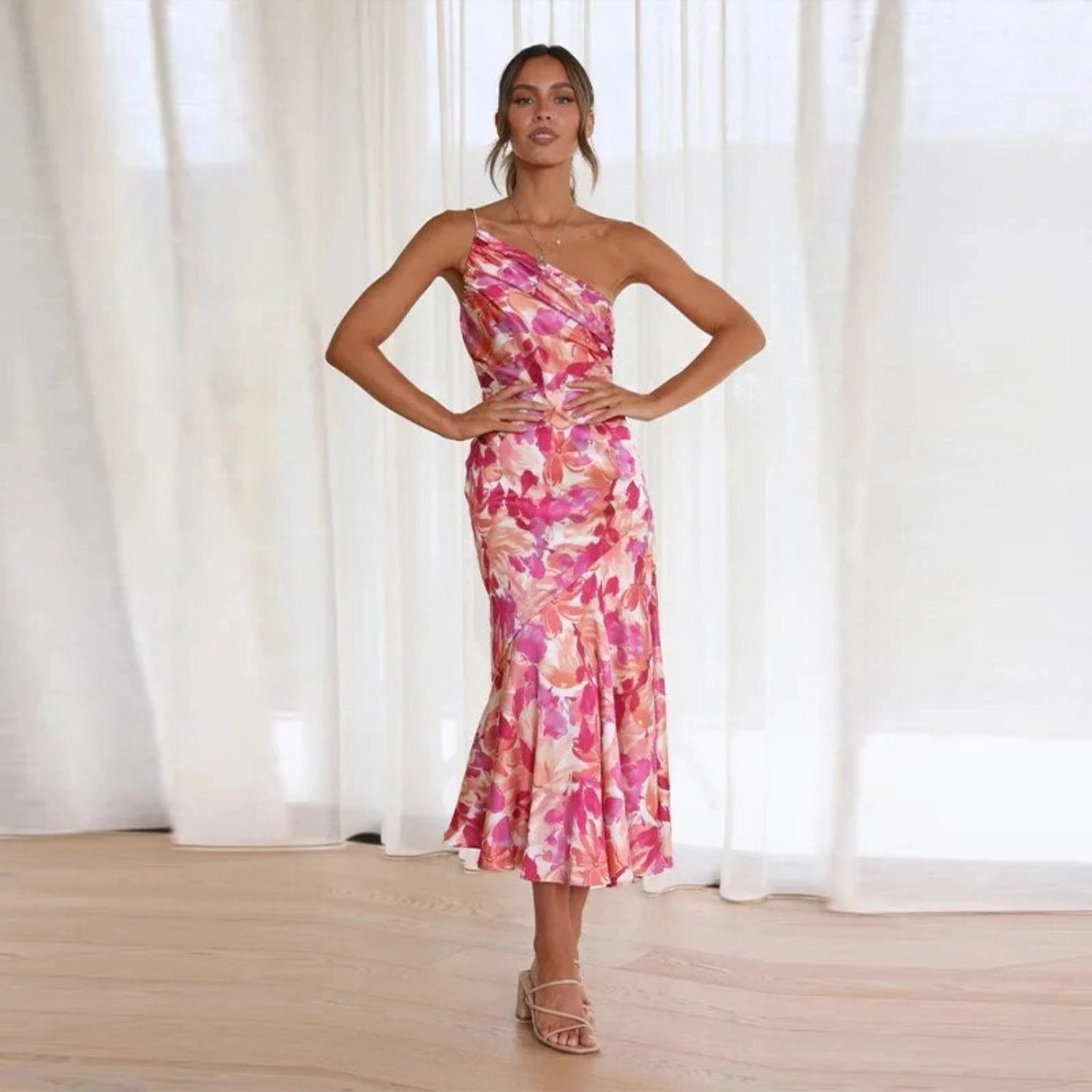 Sienna | Elegante en Lichte Bloemenjurk