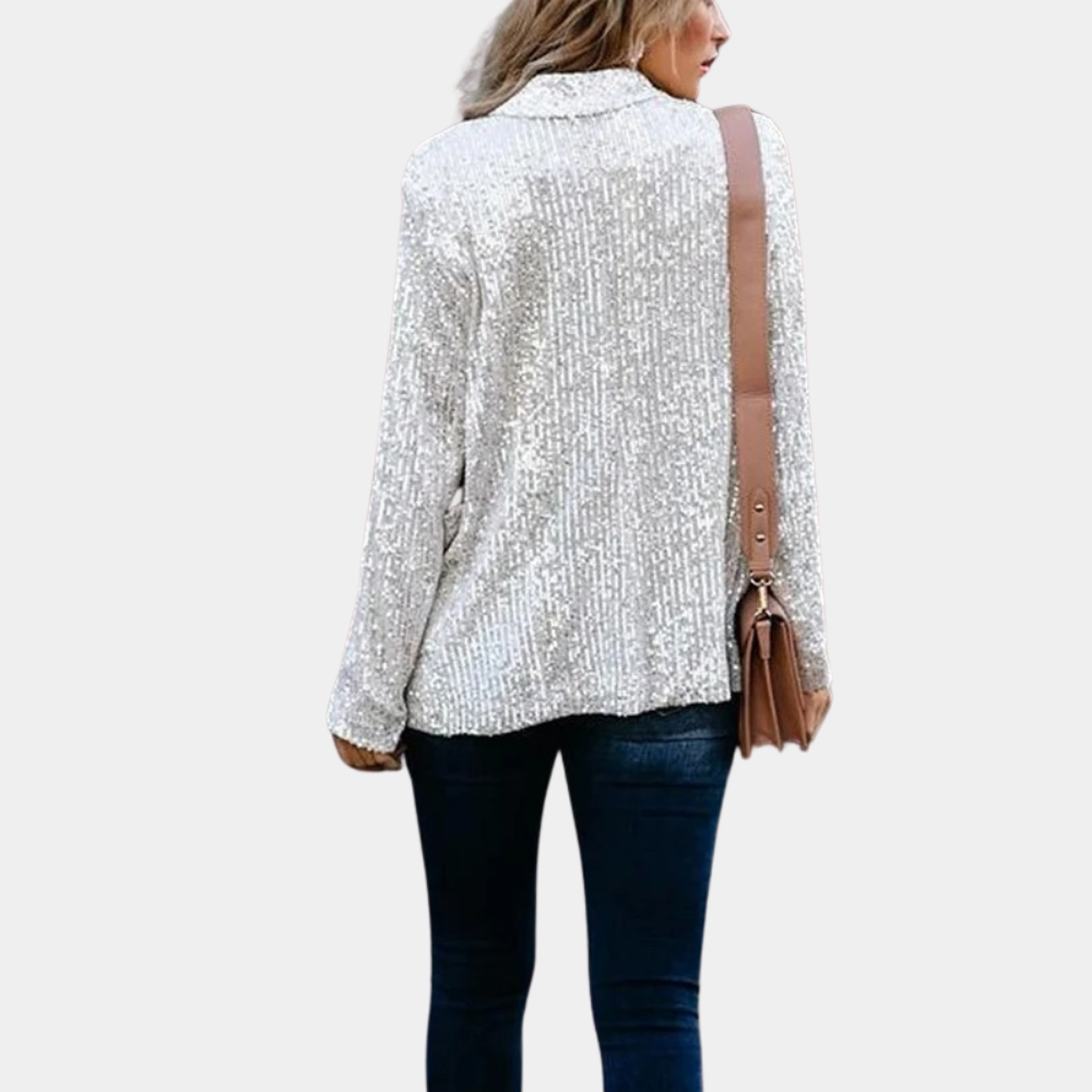 Rosalind™ Dames Pailletten Blazer