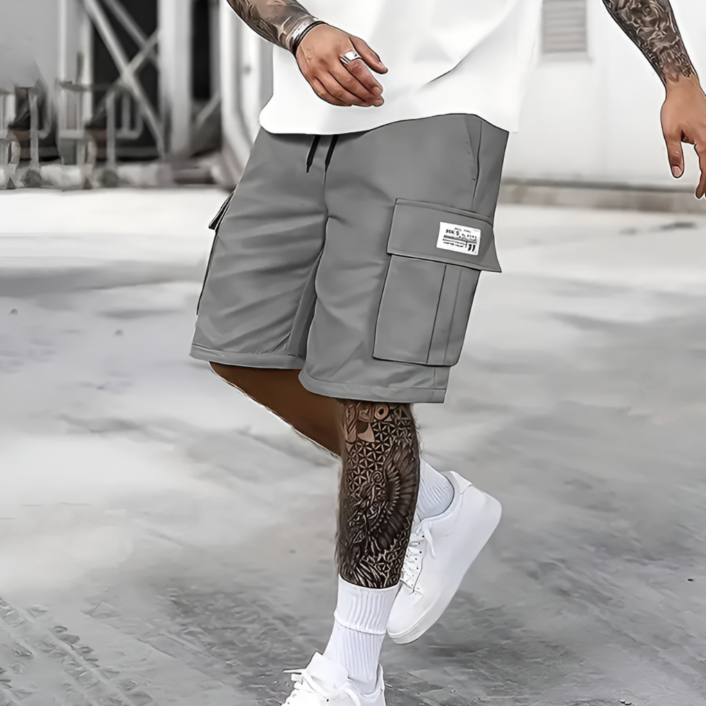 Heren cargoshort Comfortabel losvallende short