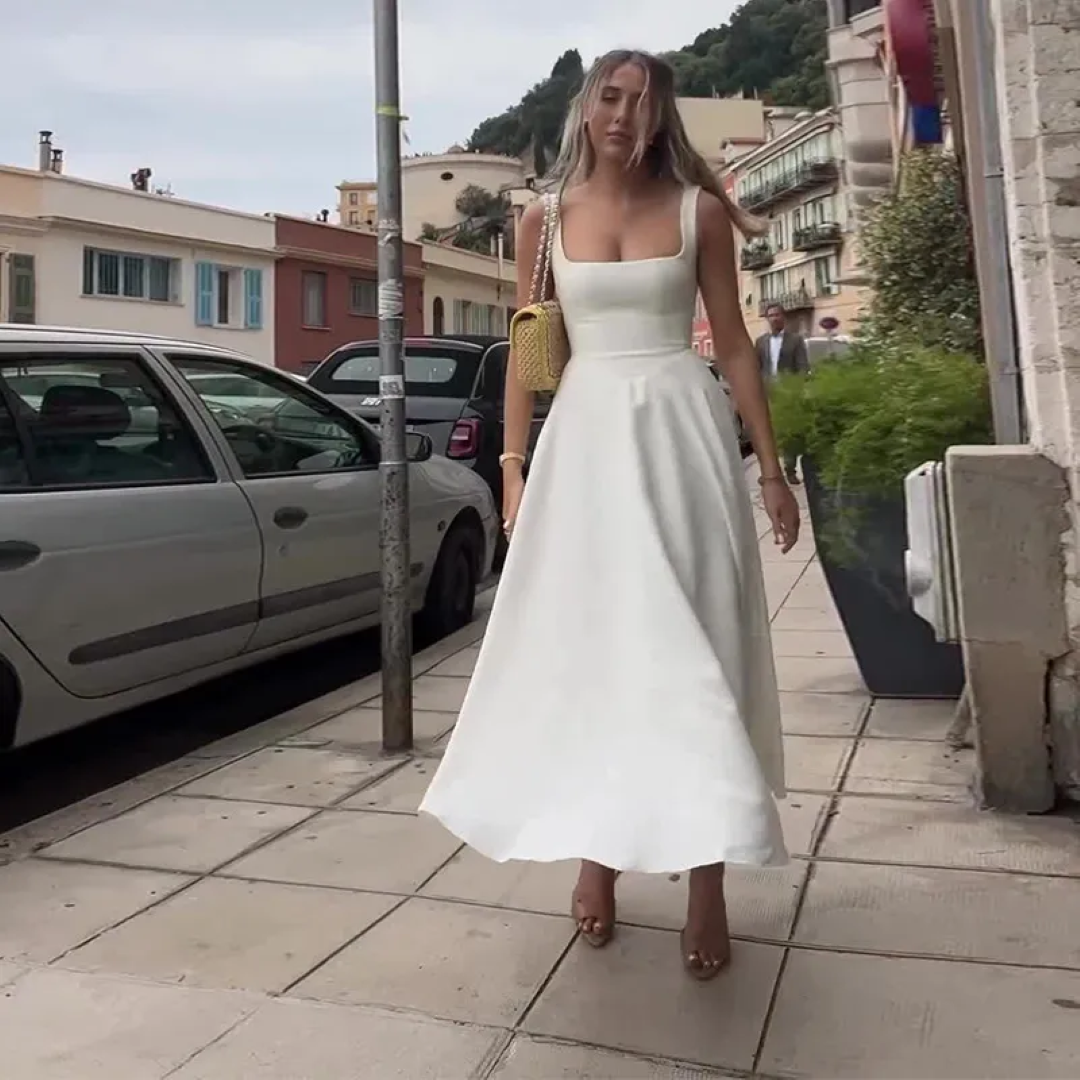 Elena | Elegante en Veelzijdige Lange Jurk