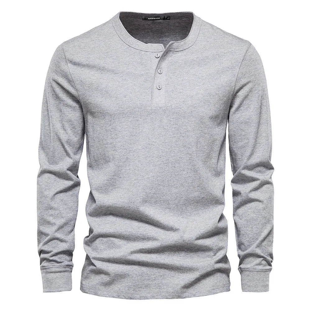 T-Shirt met Lange Mouwen voor Heren