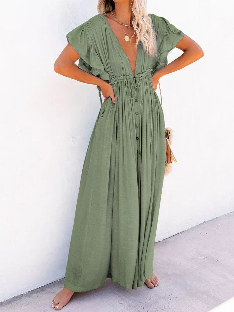 Boho casual jurk