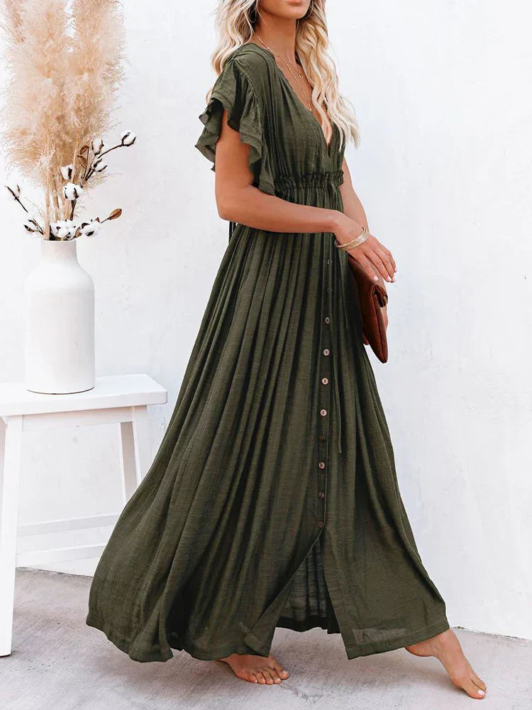 Boho casual jurk
