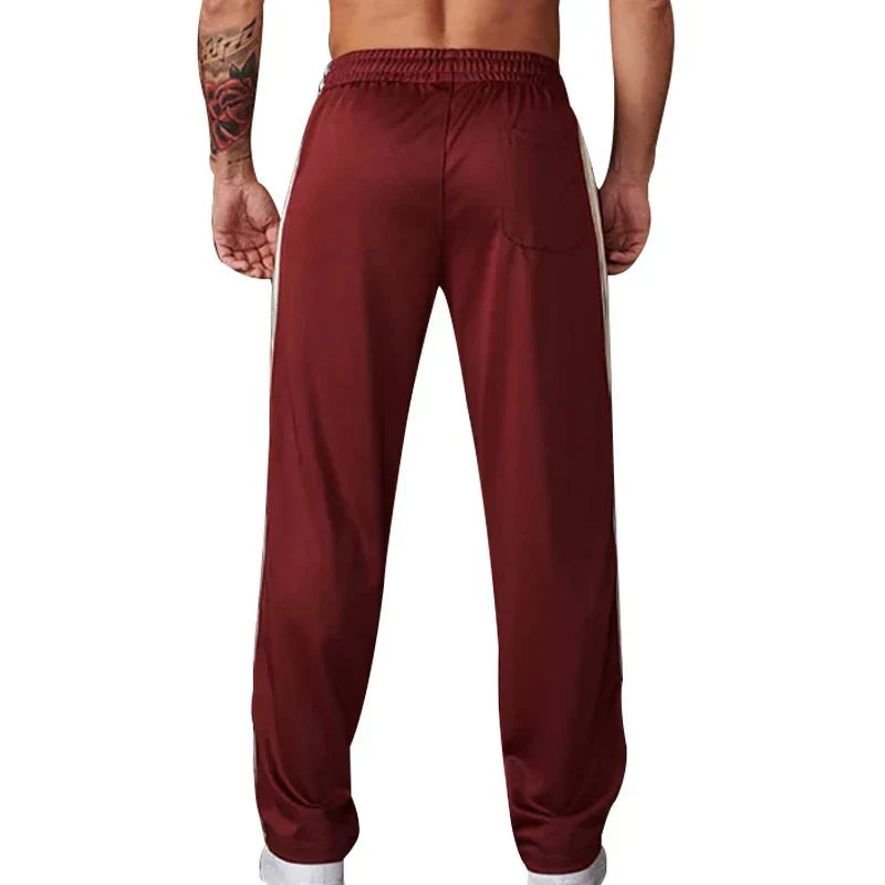 Comfortabel Sweatpants met Rits en Elastische Taille voor Heren
