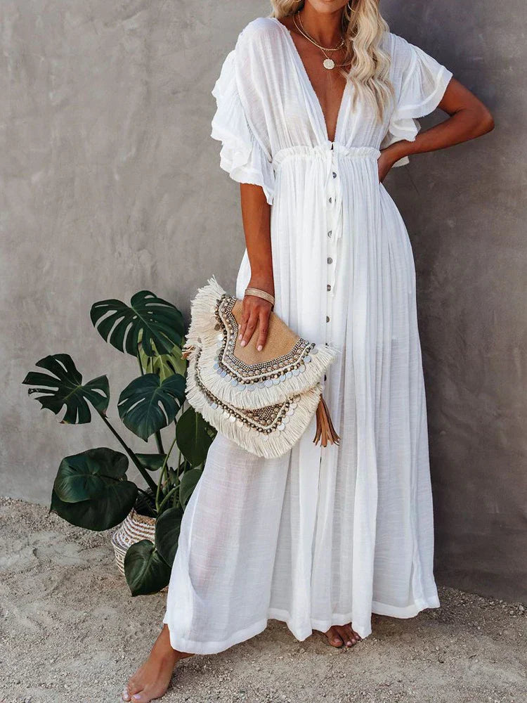Boho casual jurk