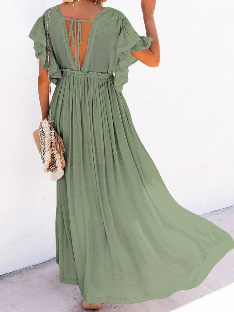 Boho casual jurk