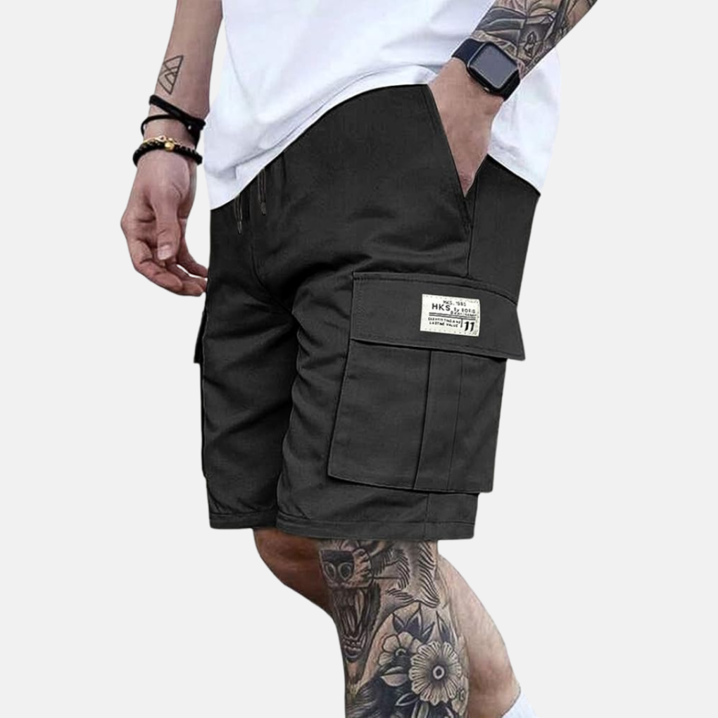 Heren cargoshort Comfortabel losvallende short