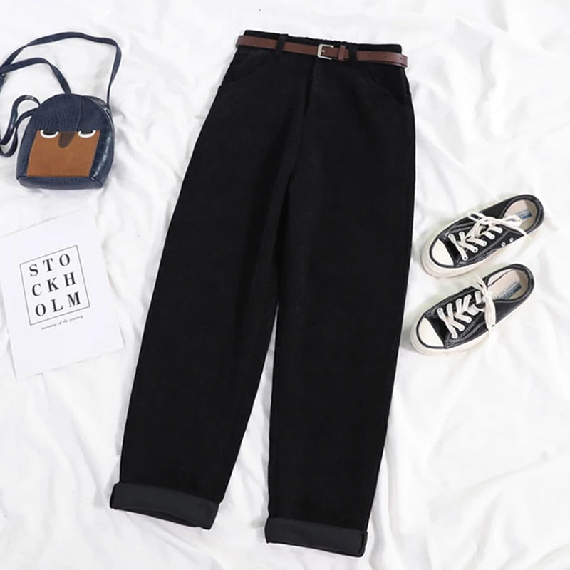 Elva – Corduroy Broek Dames