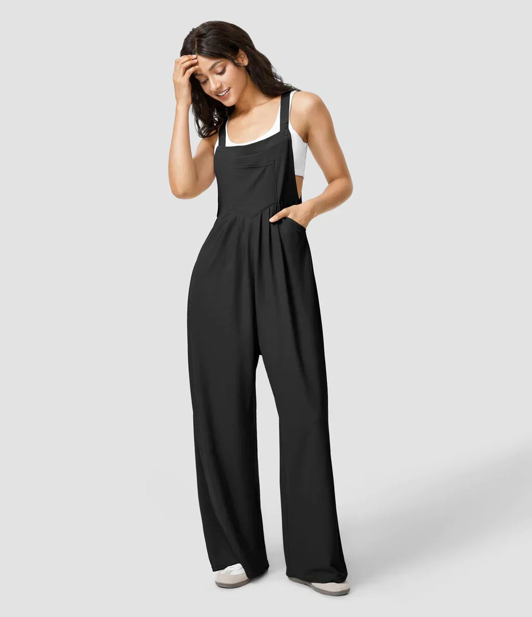Pantalons met verstelbare bretels LadiVania™