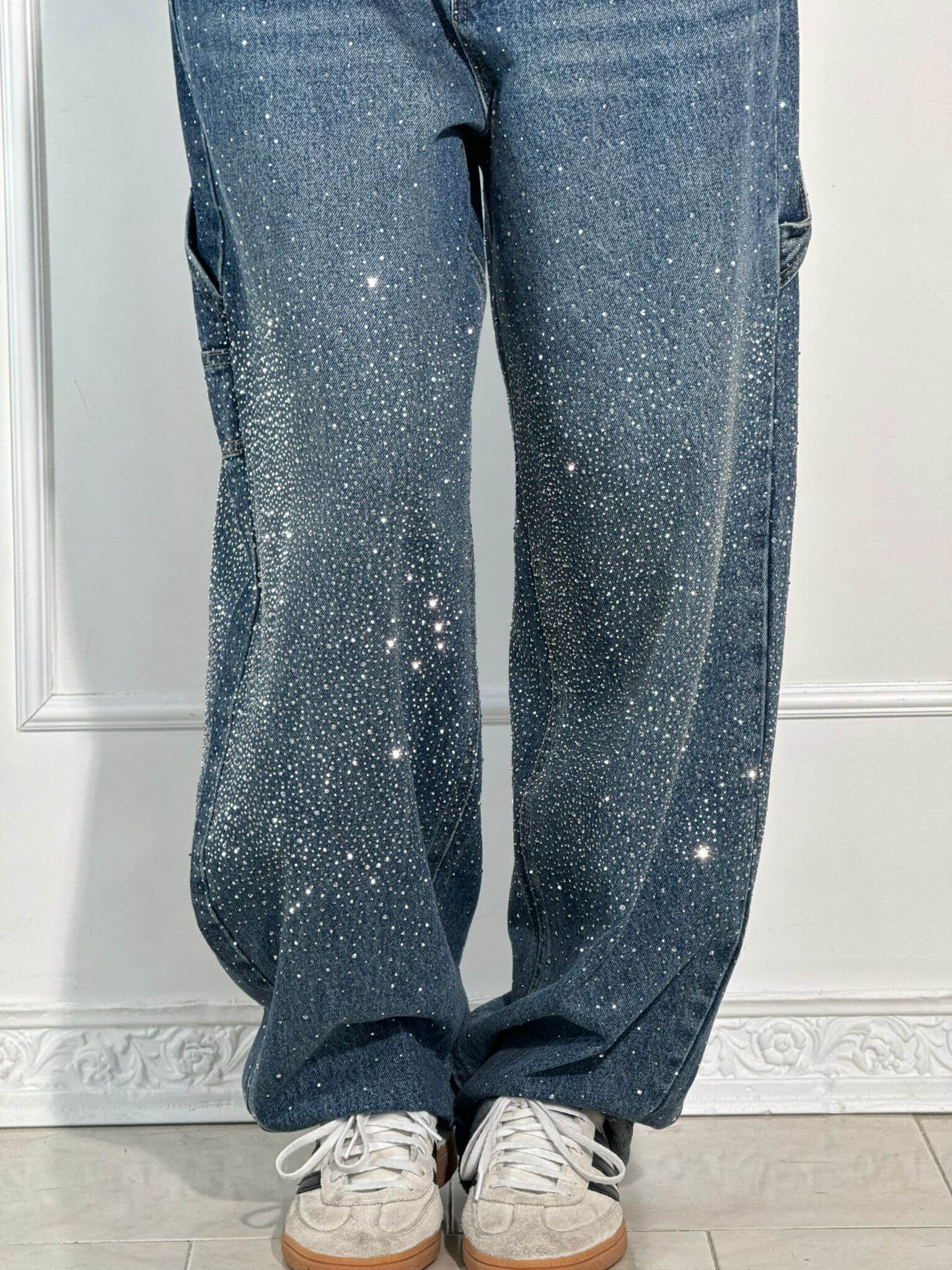 Lumi | Wijde jeans voor dames – Modecomfort met een sprankelend accent