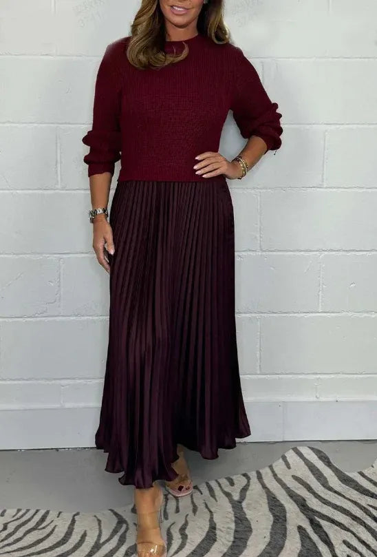 Merel | Maxi Jurk Vrouwelijk Comfort en Elegante Stijl voor een Verfijnde Daily Look